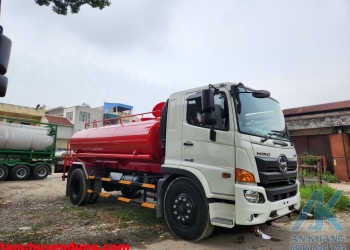 xe tưới nước rửa đường 8,5 khối - HINO FG8JJ7A 2024 EURO 5