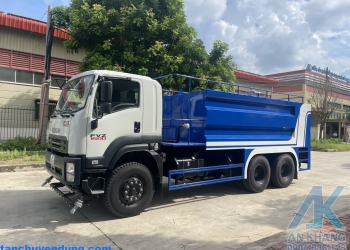 xe tưới nước rửa đường isuzu FVZ34QE4A 2024
