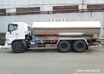 xe xitec chở sữa hino FM8JN8A 2025