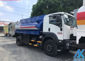 Xe bồn chở xăng 12 khối - Giá xe bồn chở xăng isuzu 12 khối 2024