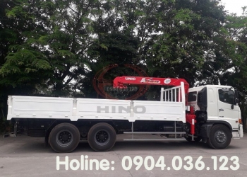 Xe cẩu Hino FL8JT8A gắn cẩu Unic 344 2025