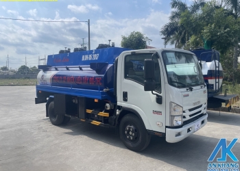 Xe bồn chở xăng 7 khối, Xe bồn isuzu 7m3 mới 2023